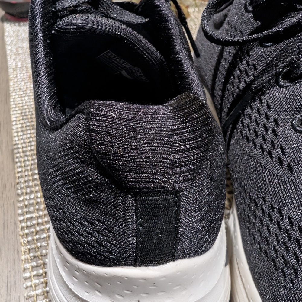 Skechers Black and White Arch Fit Sneakers - Picture 2 of 8